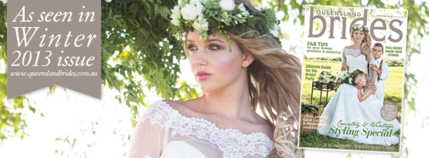 beautiful bride on cover of magazine 2013